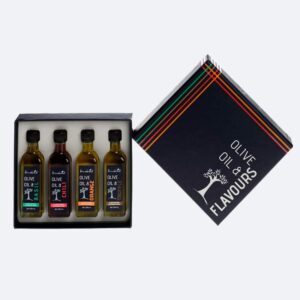 BOX Armakadi Seria Oliw Smakowych 4 x 60ml ( trufla/bazylia/chili/pomarańcz)