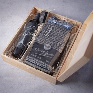 BOX prezentowy oliwa Armakadi extra vergine 500ml + 1kg kawy Brasilmoka